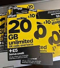 UK SIM ORIGINAL